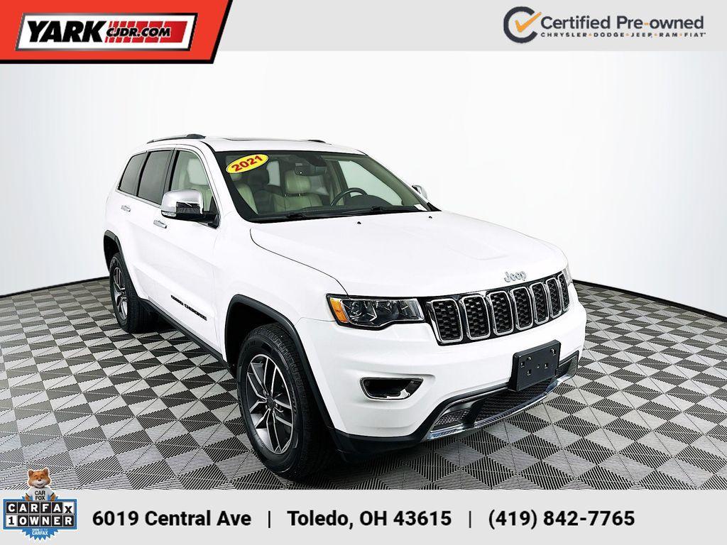 used 2021 Jeep Grand Cherokee car, priced at $25,844