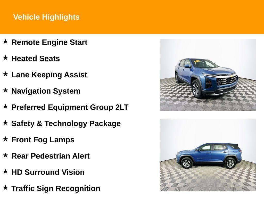 used 2025 Chevrolet Equinox car, priced at $29,568