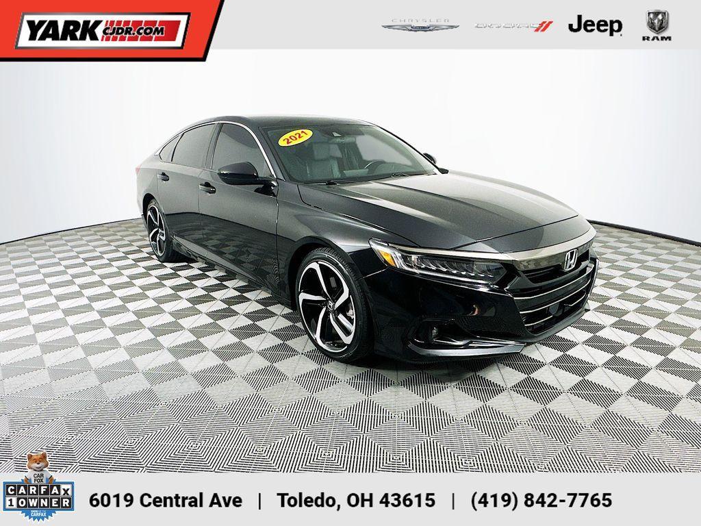 used 2021 Honda Accord car, priced at $19,599