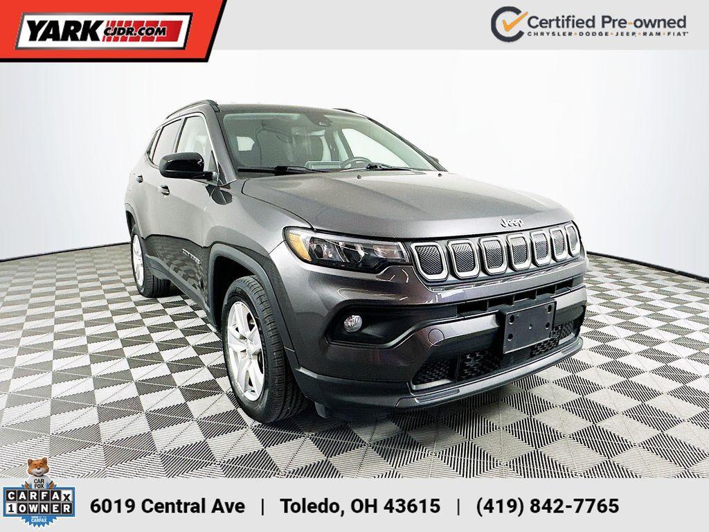 used 2022 Jeep Compass car, priced at $19,700