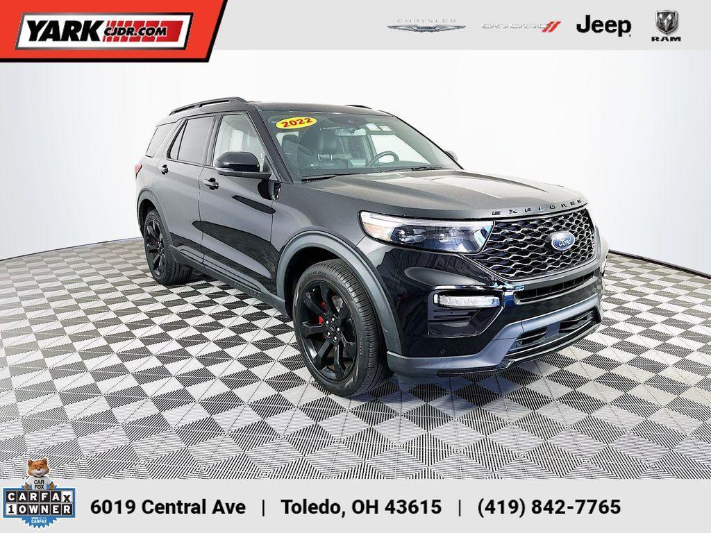 used 2022 Ford Explorer car, priced at $36,800