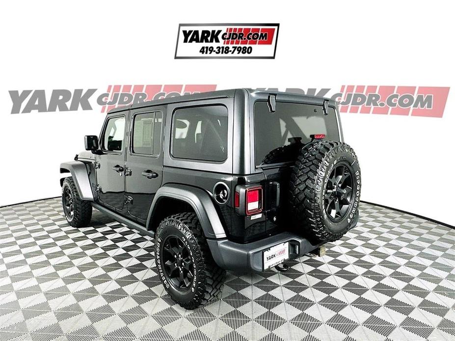 used 2021 Jeep Wrangler Unlimited car, priced at $31,909