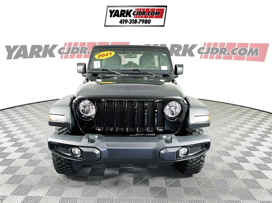 used 2021 Jeep Wrangler Unlimited car, priced at $31,909