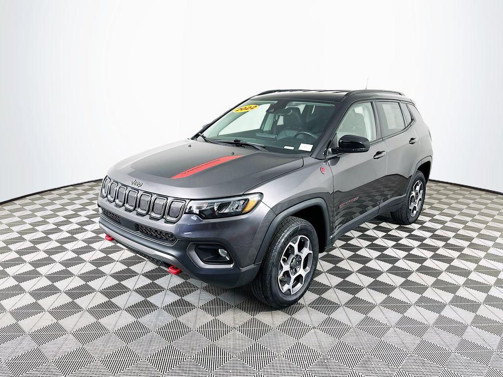 used 2022 Jeep Compass car, priced at $21,594