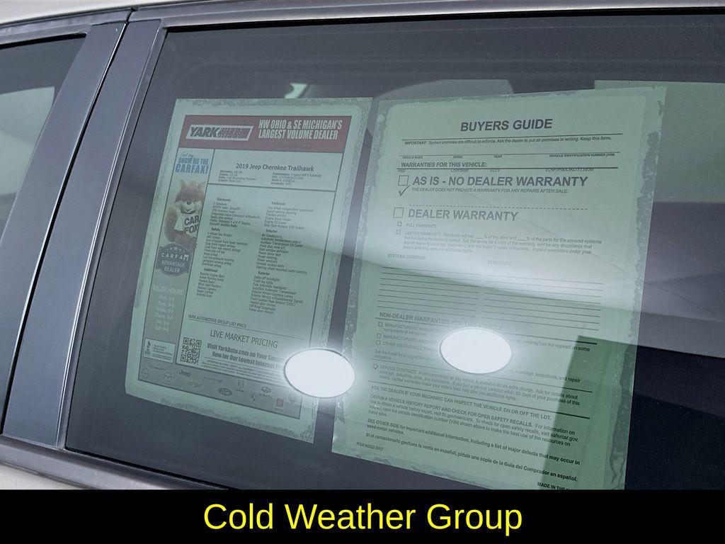 used 2019 Jeep Cherokee car, priced at $14,998