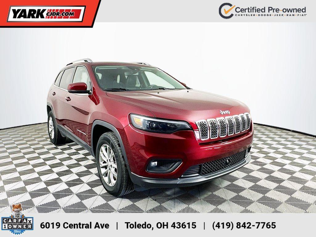 used 2021 Jeep Cherokee car, priced at $20,700