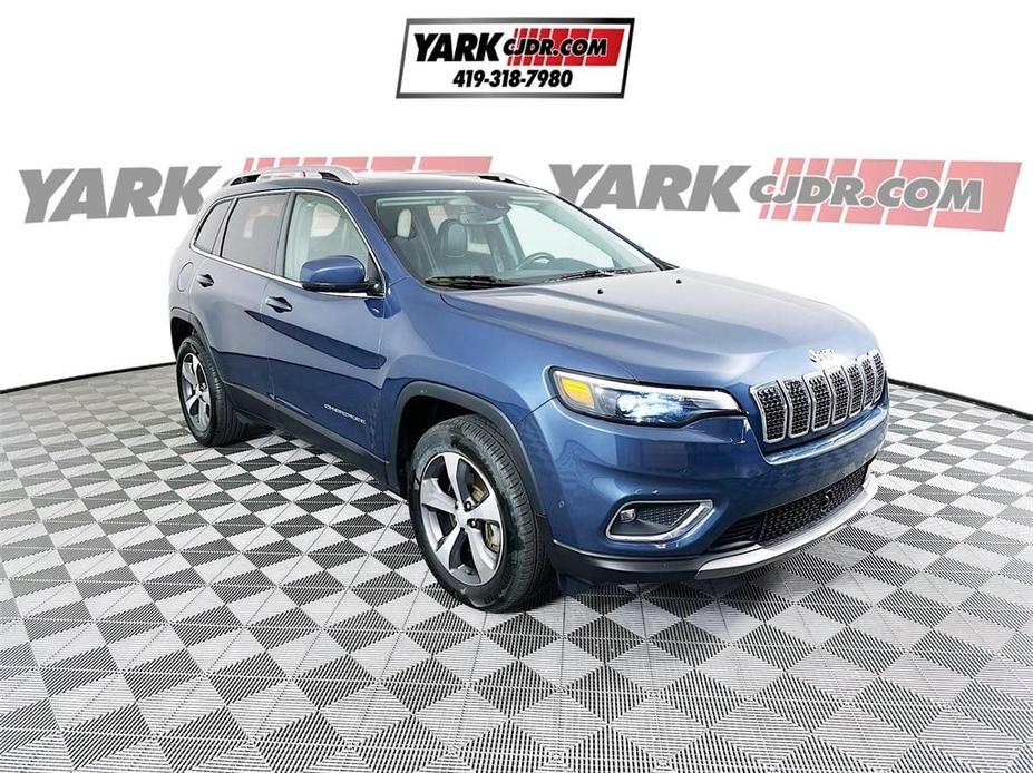 used 2021 Jeep Cherokee car, priced at $21,755