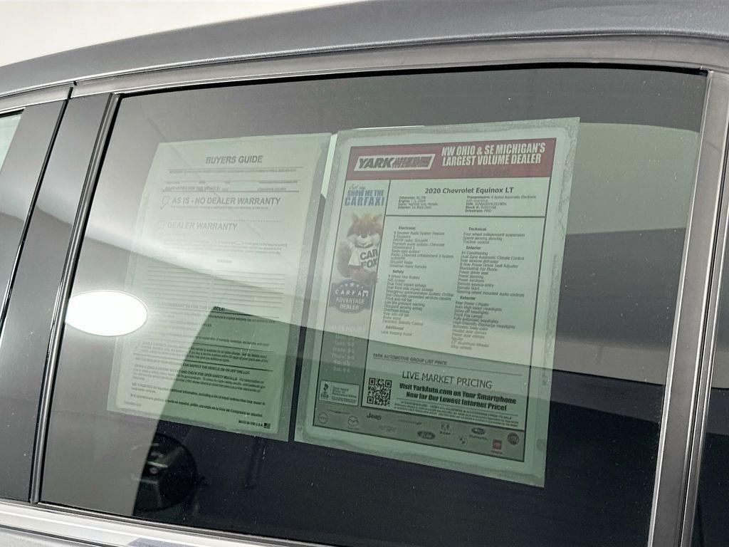 used 2020 Chevrolet Equinox car, priced at $13,909