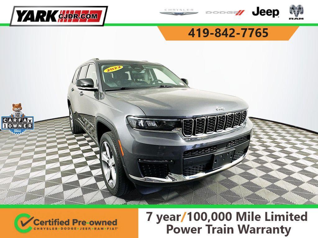 used 2022 Jeep Grand Cherokee L car, priced at $31,908