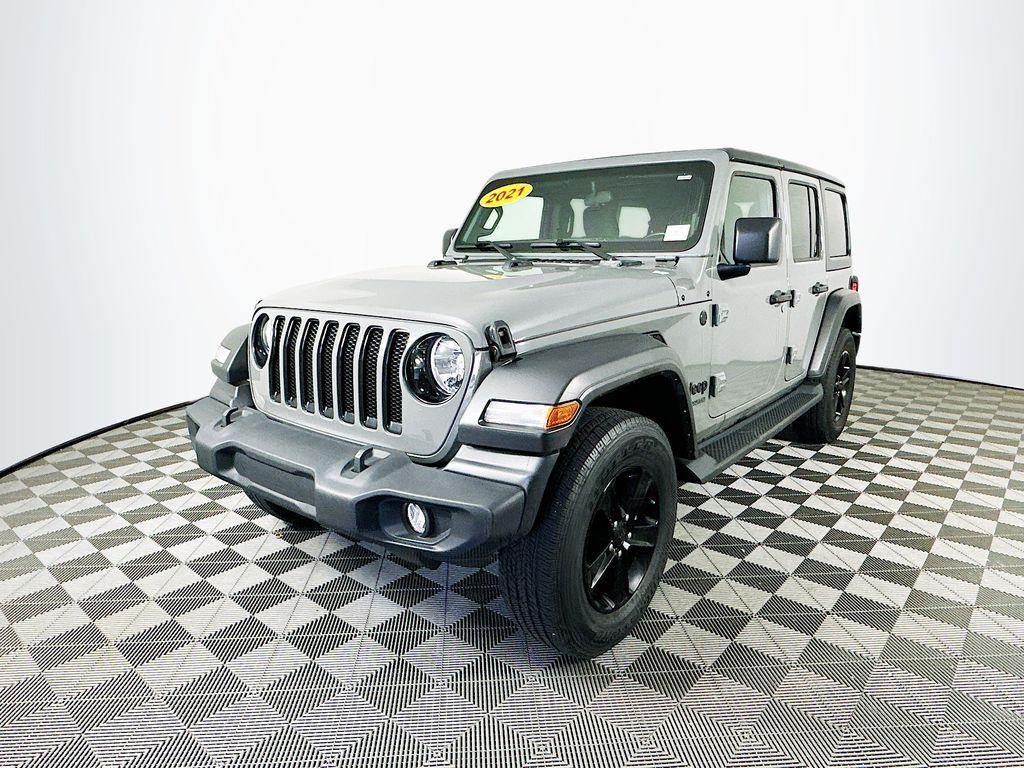 used 2021 Jeep Wrangler Unlimited car, priced at $32,900