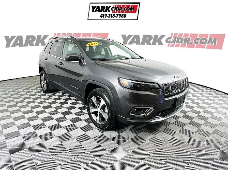 used 2021 Jeep Cherokee car, priced at $22,331
