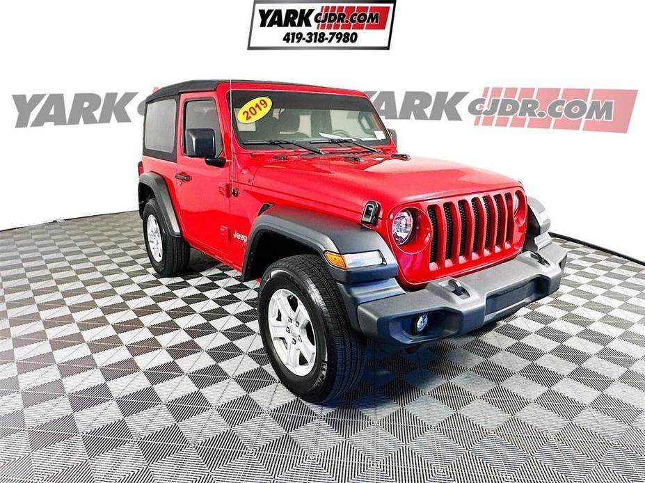 used 2019 Jeep Wrangler car, priced at $28,700