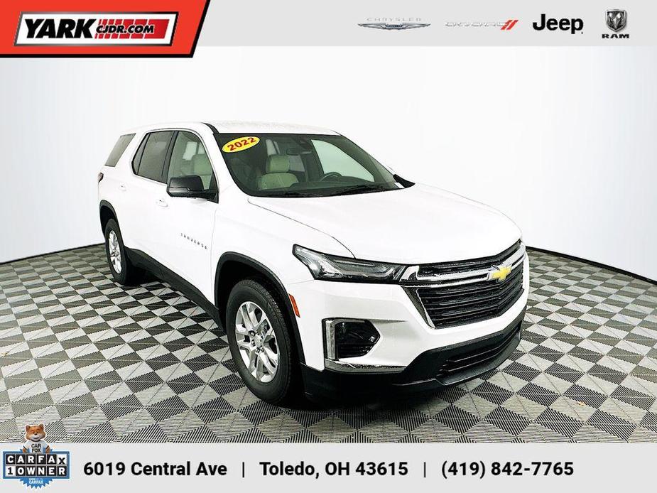 used 2022 Chevrolet Traverse car, priced at $26,400