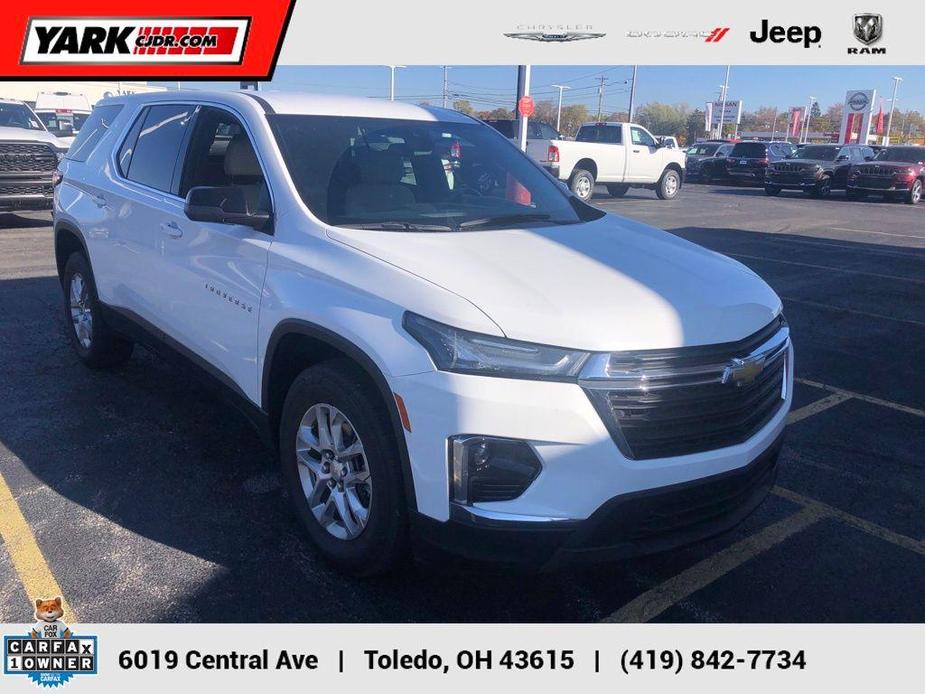 used 2022 Chevrolet Traverse car, priced at $36,399