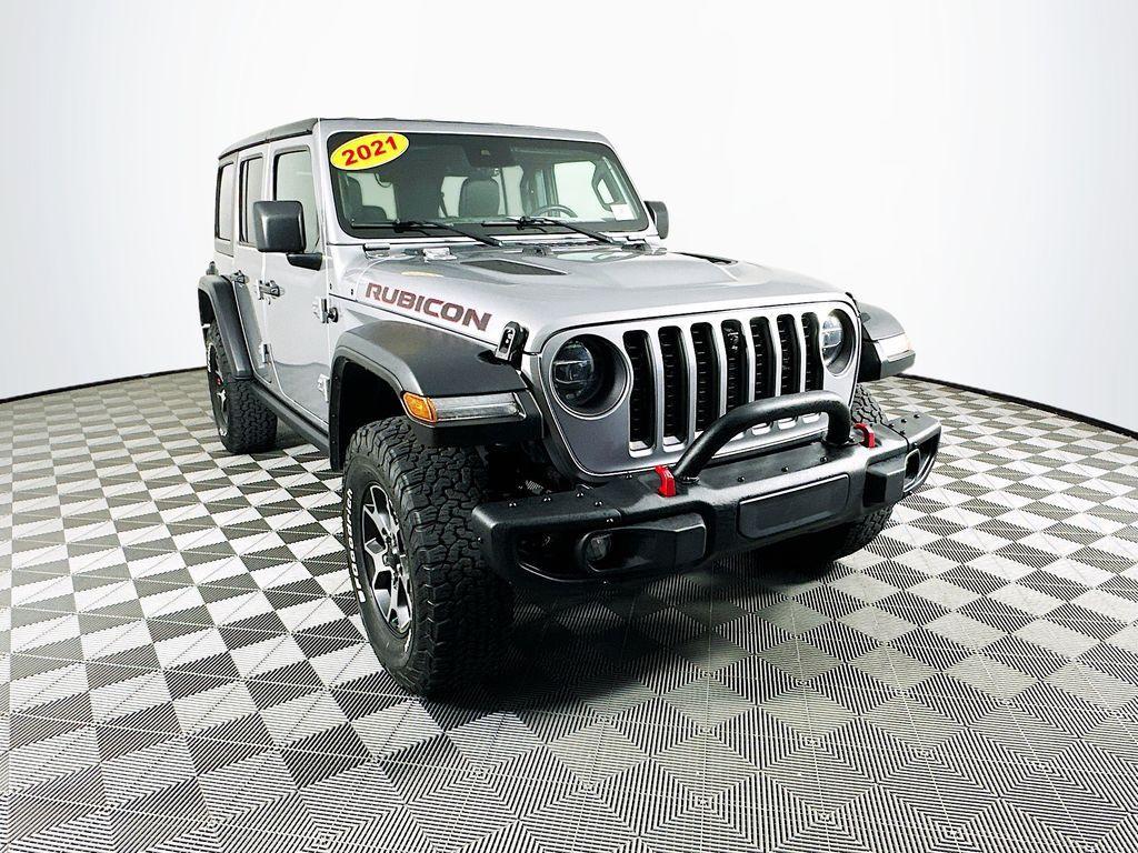 used 2021 Jeep Wrangler Unlimited car, priced at $34,799
