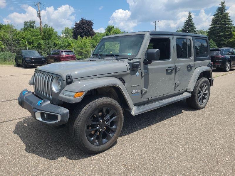 used 2022 Jeep Wrangler Unlimited 4xe car, priced at $32,800