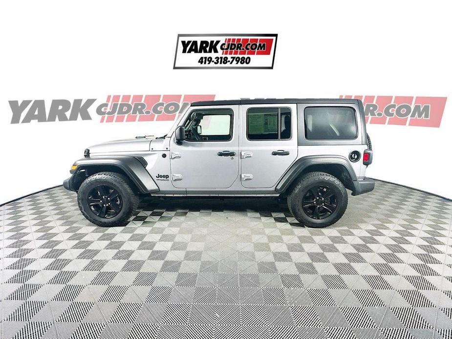 used 2021 Jeep Wrangler Unlimited car, priced at $34,909