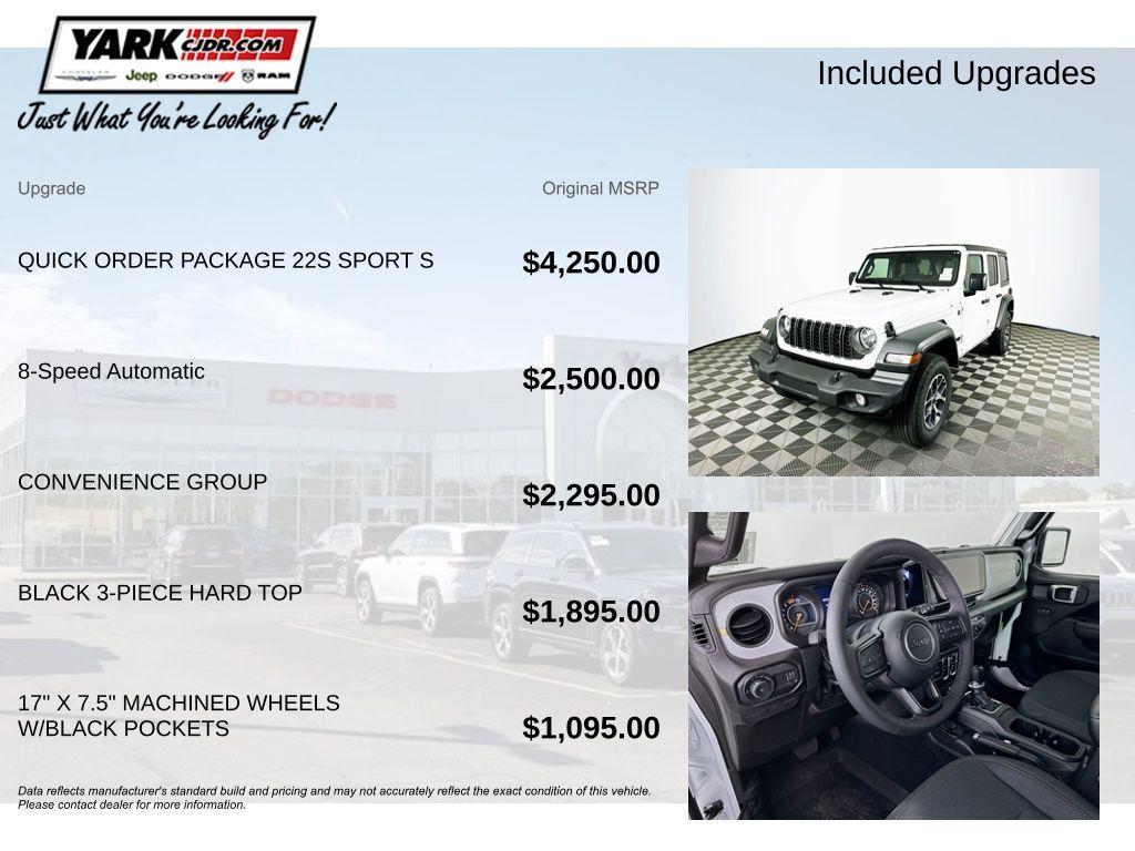 new 2026 Jeep Wrangler car, priced at $45,925