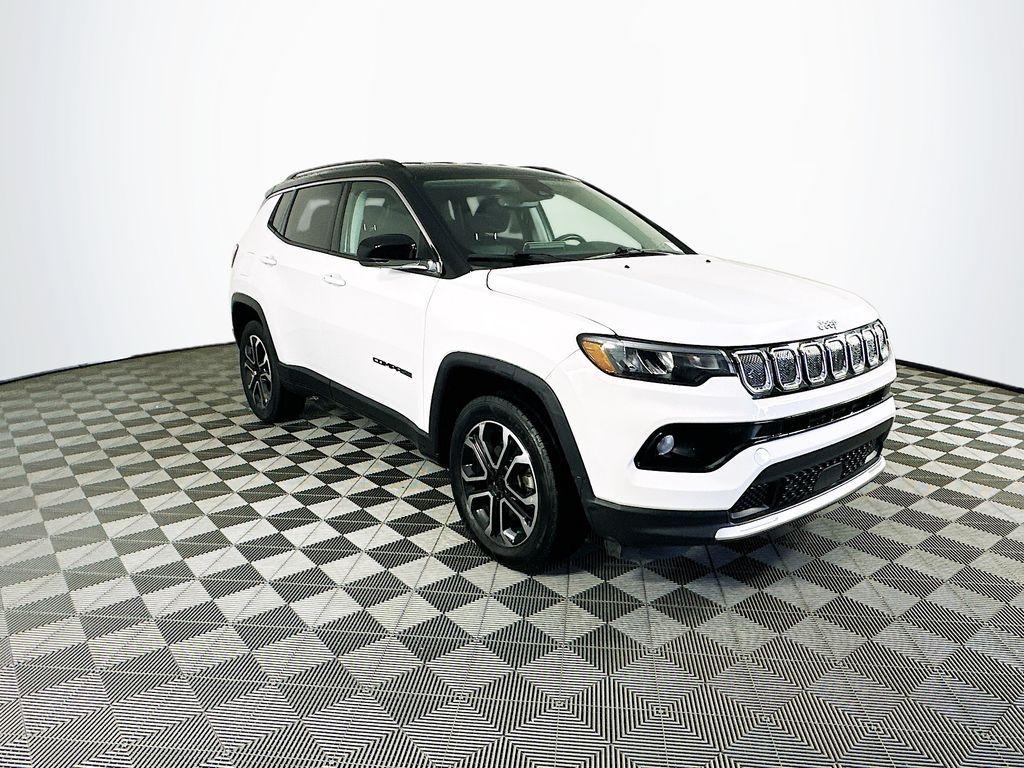 used 2022 Jeep Compass car, priced at $21,909