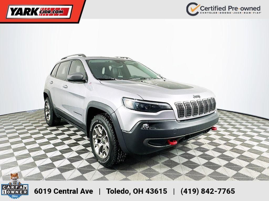 used 2021 Jeep Cherokee car, priced at $22,404