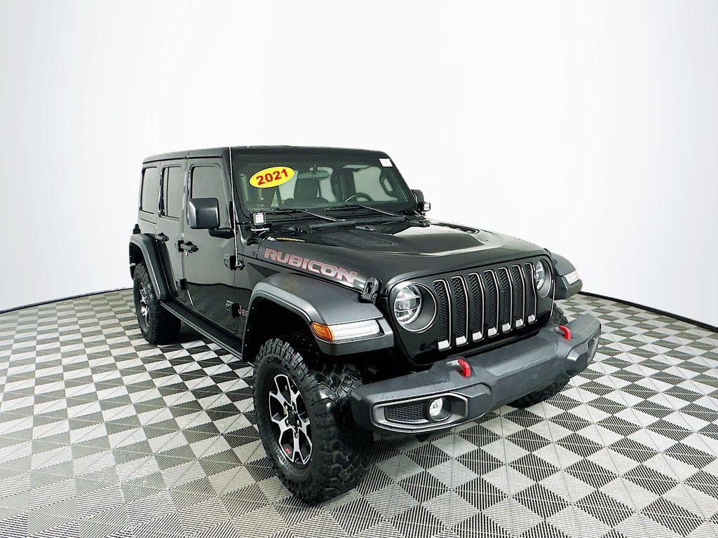 used 2021 Jeep Wrangler Unlimited car, priced at $33,994