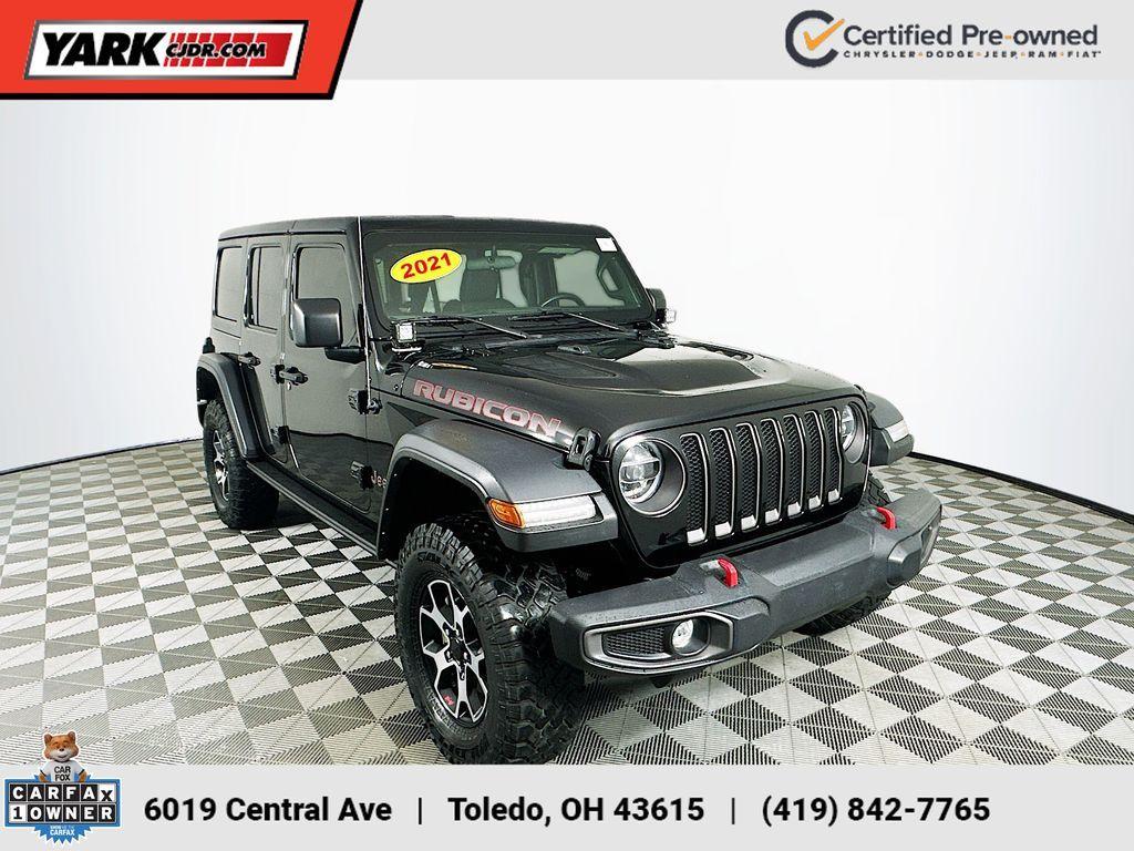 used 2021 Jeep Wrangler Unlimited car, priced at $33,994