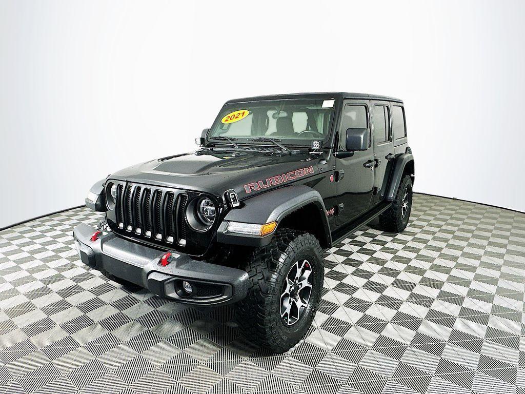 used 2021 Jeep Wrangler Unlimited car, priced at $33,994