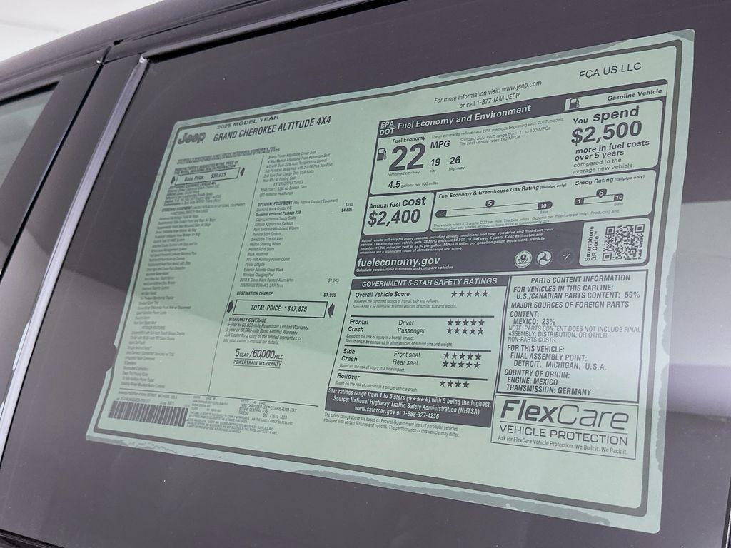 new 2025 Jeep Grand Cherokee car, priced at $42,351