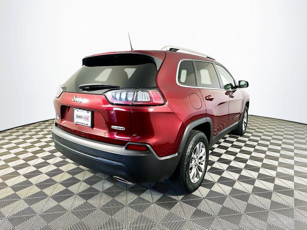 used 2021 Jeep Cherokee car, priced at $20,882