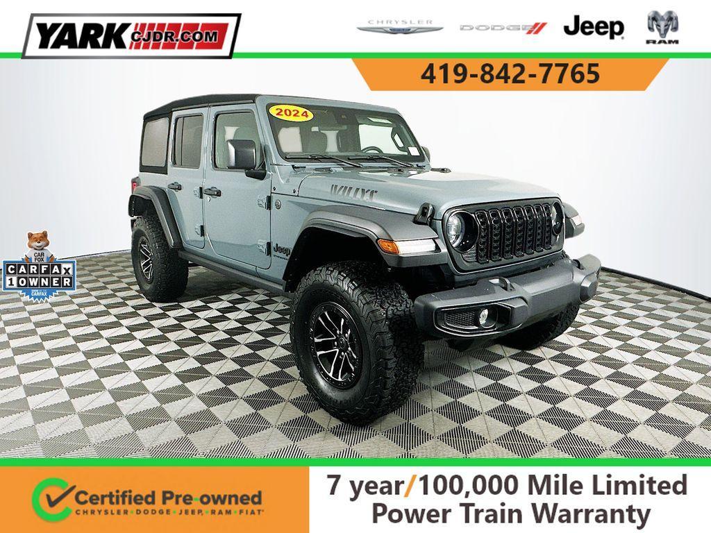 used 2024 Jeep Wrangler car, priced at $40,998