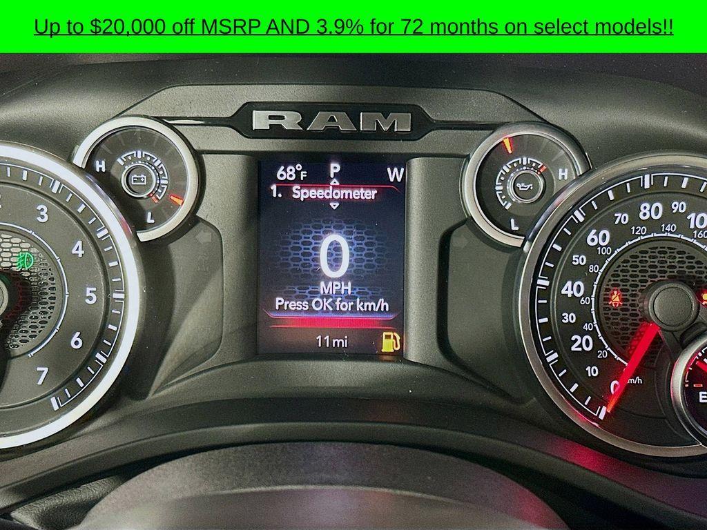 new 2025 Ram 1500 car, priced at $44,934