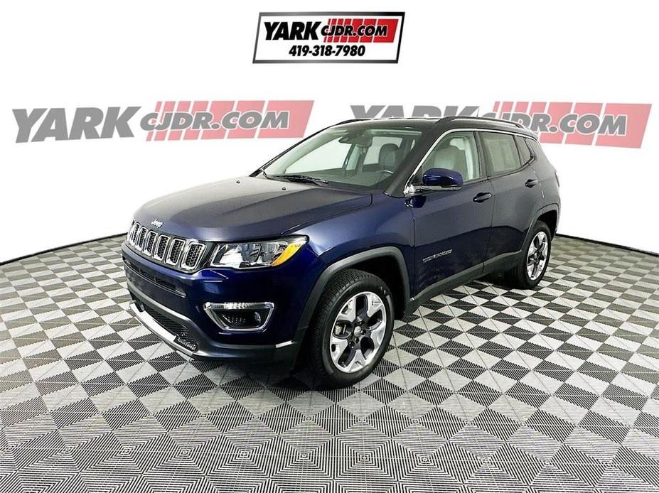 used 2021 Jeep Compass car, priced at $21,663