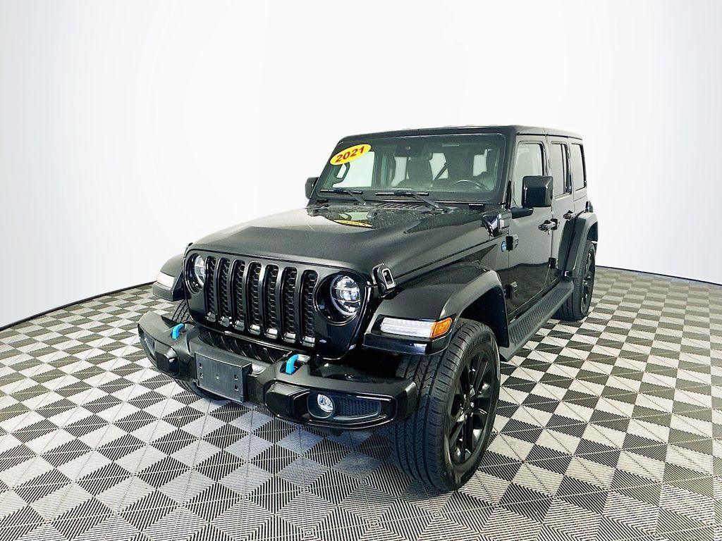 used 2021 Jeep Wrangler Unlimited 4xe car, priced at $29,541