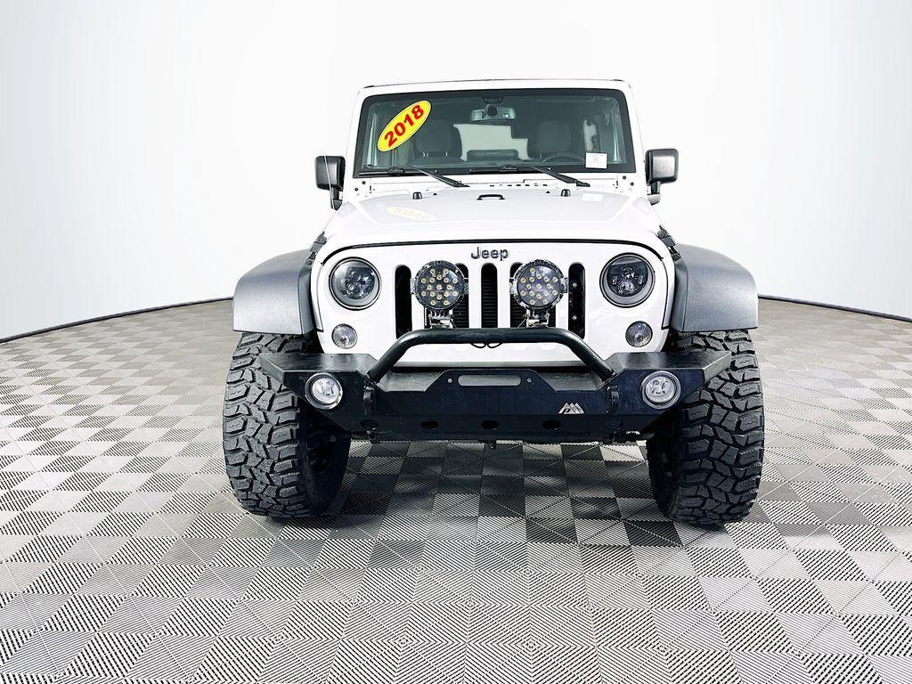 used 2018 Jeep Wrangler JK Unlimited car, priced at $18,599