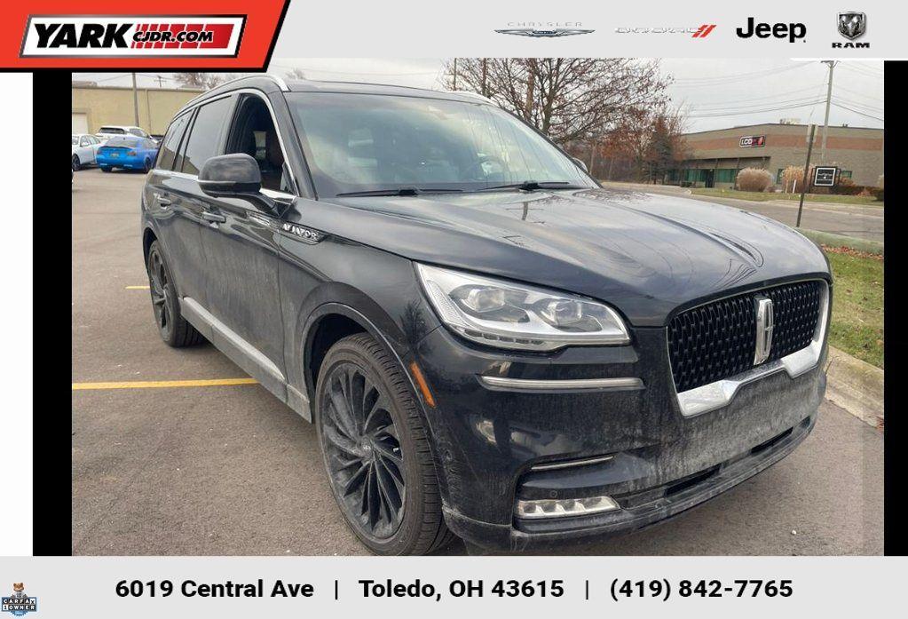 used 2021 Lincoln Aviator car, priced at $37,400