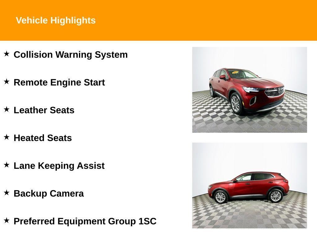 used 2023 Buick Envision car, priced at $25,799