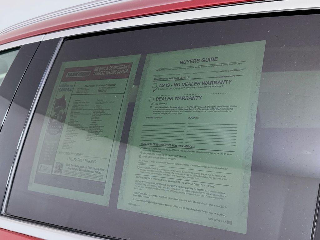 used 2023 Buick Envision car, priced at $25,909