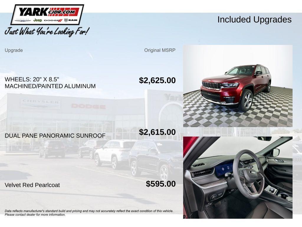 new 2025 Jeep Grand Cherokee L car, priced at $47,447