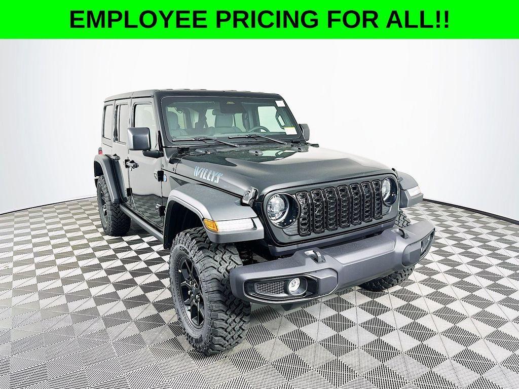 new 2025 Jeep Wrangler 4xe car, priced at $55,691