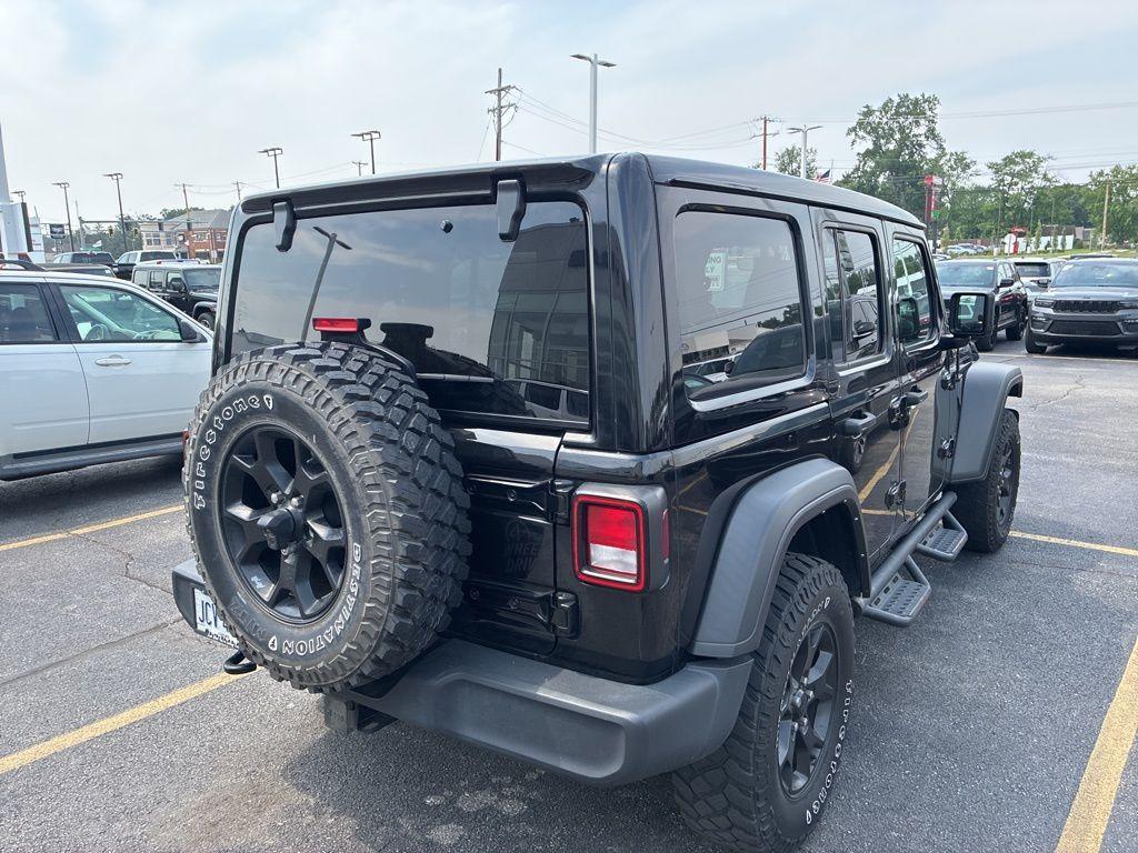 used 2021 Jeep Wrangler Unlimited car, priced at $29,897