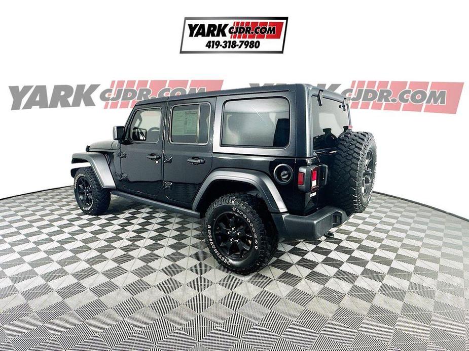 used 2021 Jeep Wrangler Unlimited car, priced at $32,899