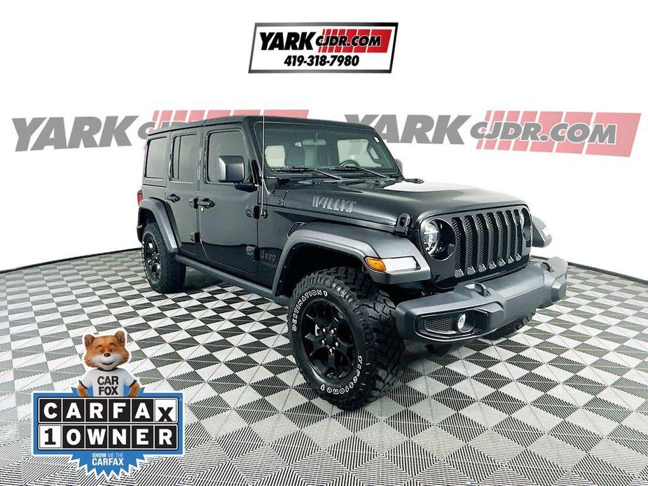 used 2021 Jeep Wrangler Unlimited car, priced at $32,899