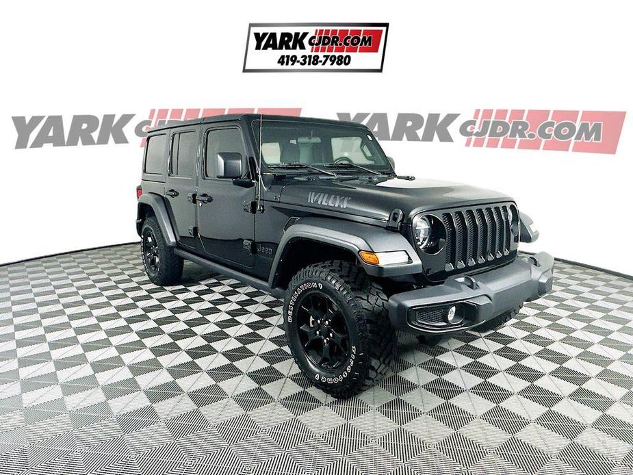 used 2021 Jeep Wrangler Unlimited car, priced at $32,899