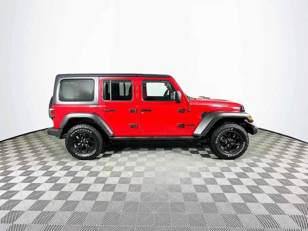 used 2021 Jeep Wrangler Unlimited car, priced at $29,998