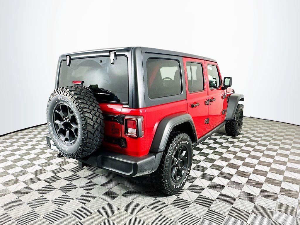 used 2021 Jeep Wrangler Unlimited car, priced at $29,998