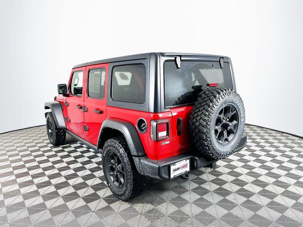 used 2021 Jeep Wrangler Unlimited car, priced at $29,998