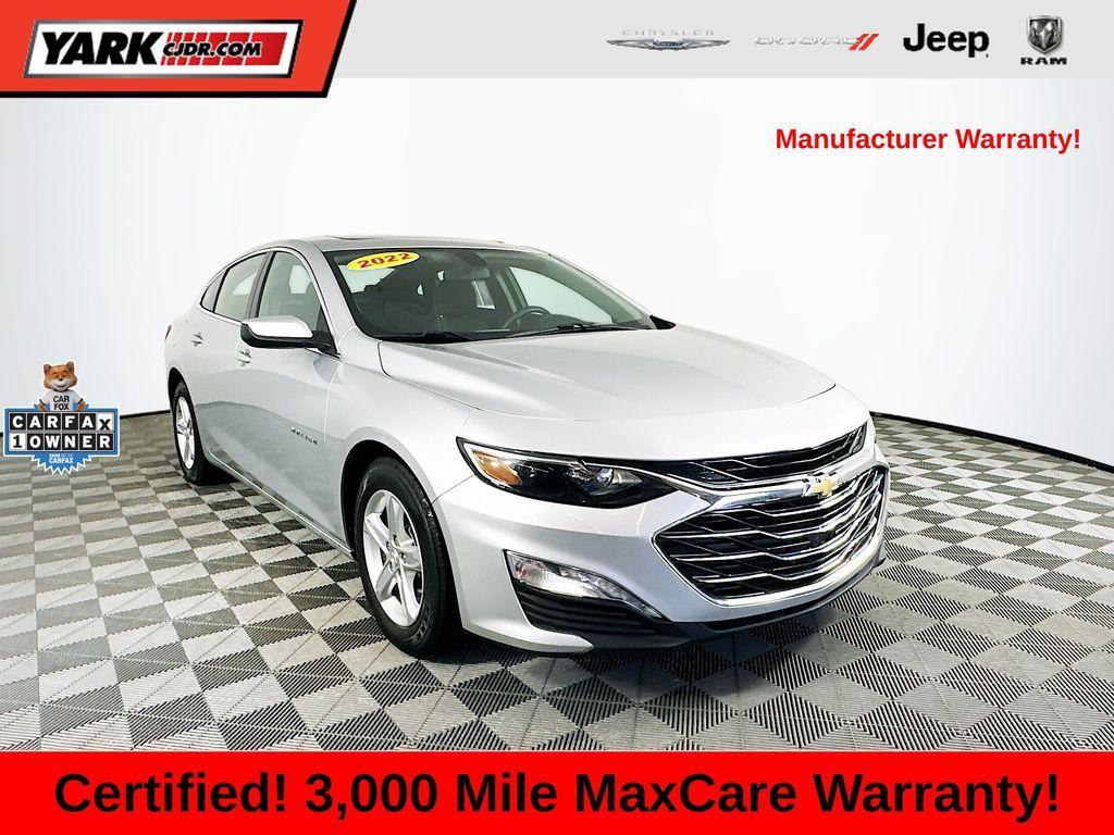 used 2022 Chevrolet Malibu car, priced at $16,778