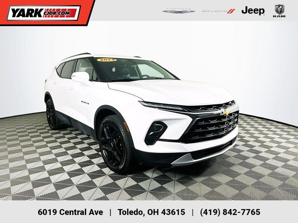 used 2024 Chevrolet Blazer car, priced at $27,704