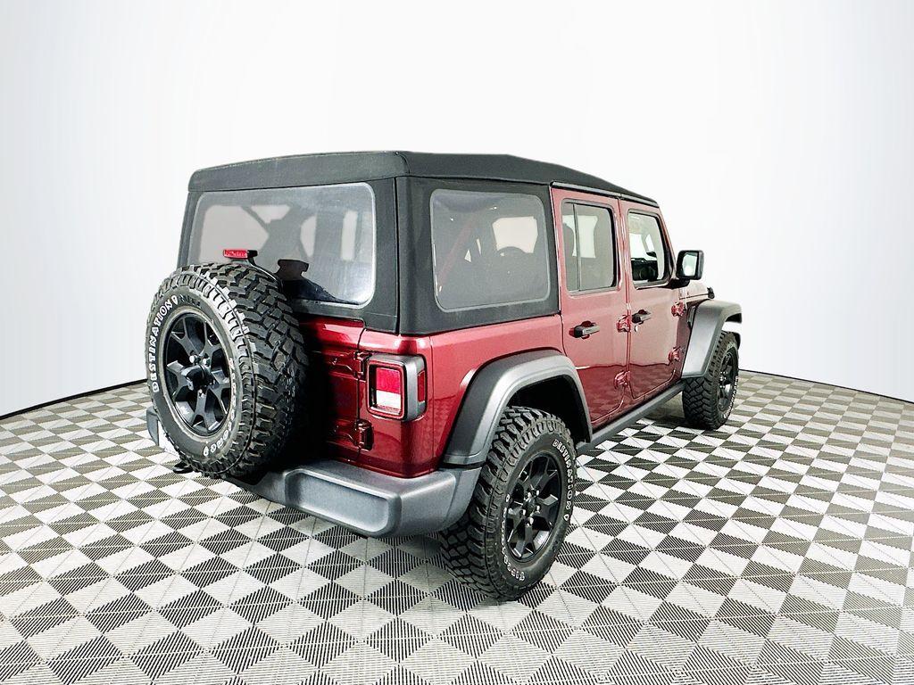 used 2021 Jeep Wrangler Unlimited car, priced at $32,401