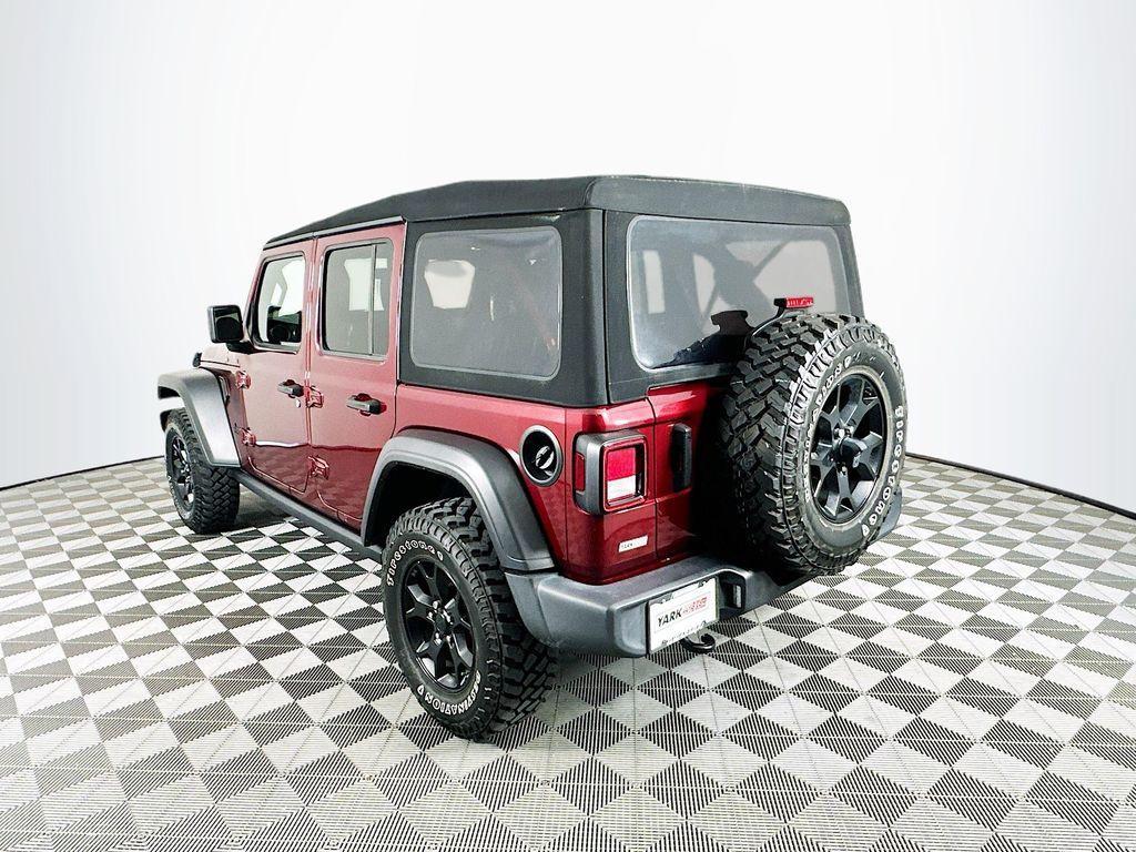 used 2021 Jeep Wrangler Unlimited car, priced at $32,401